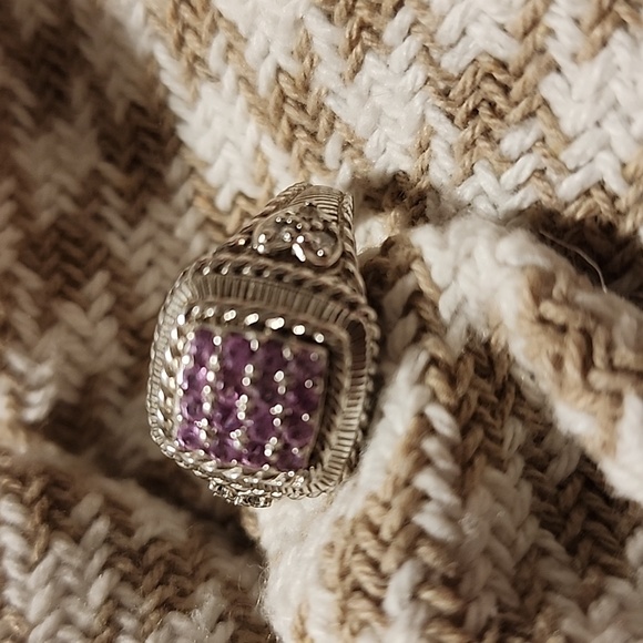 Judith Ripka Pave Ring - Picture 2 of 5